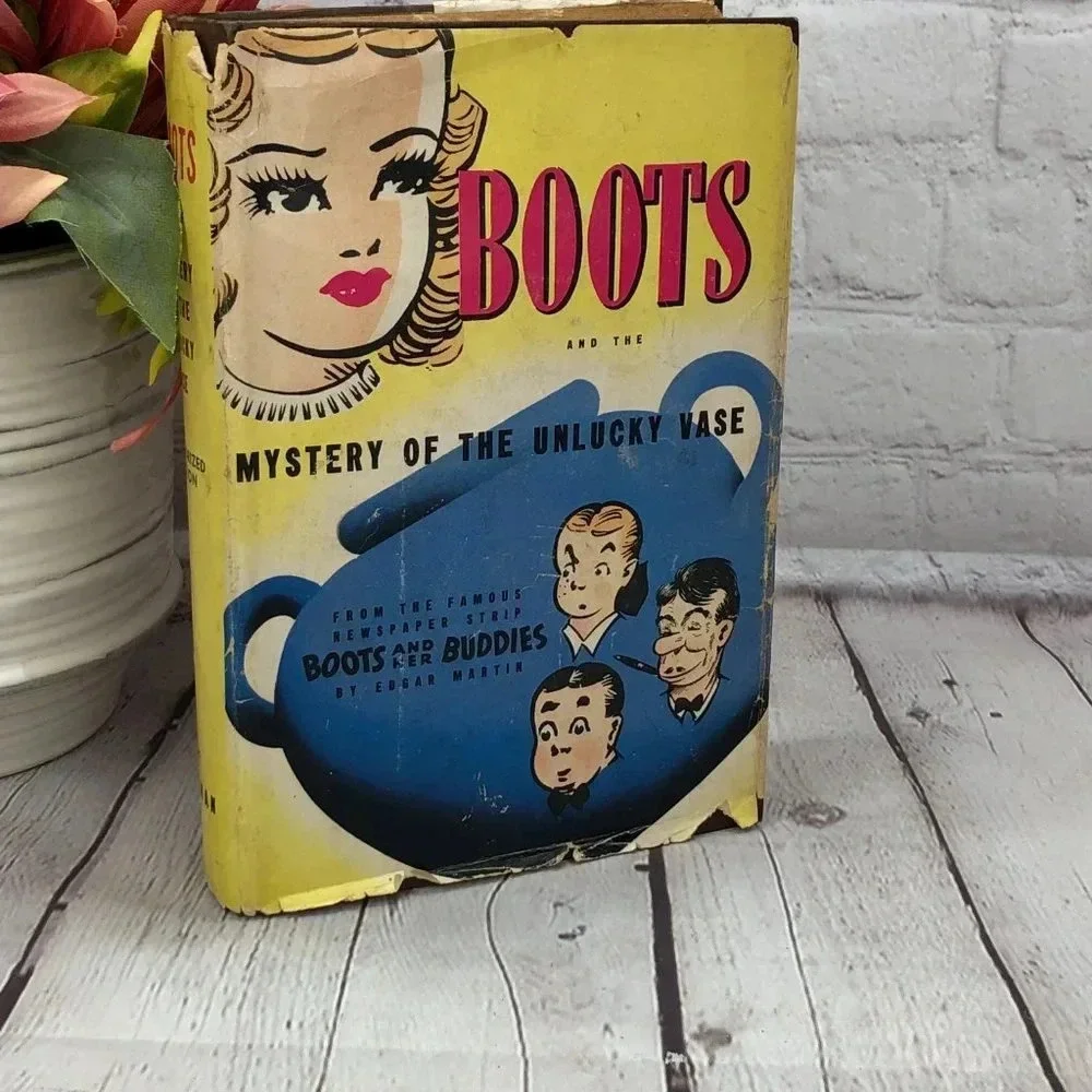 vintage 1943 boots and the mystery of the unlucky case book